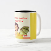 Dragon Lady Tweekleurige Koffiemok (Voorkant rechts)