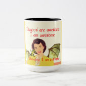 Dragon Lady Tweekleurige Koffiemok (Center)