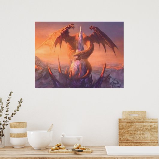 Dragon Lair Fantasy Poster (Keuken)