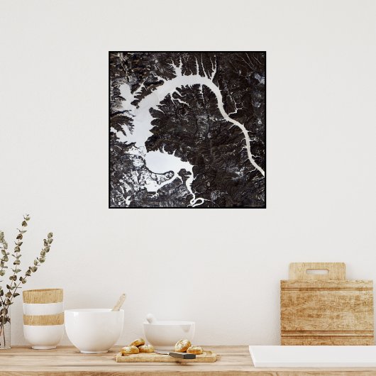 Dragon Lake Siberia Poster (Keuken)