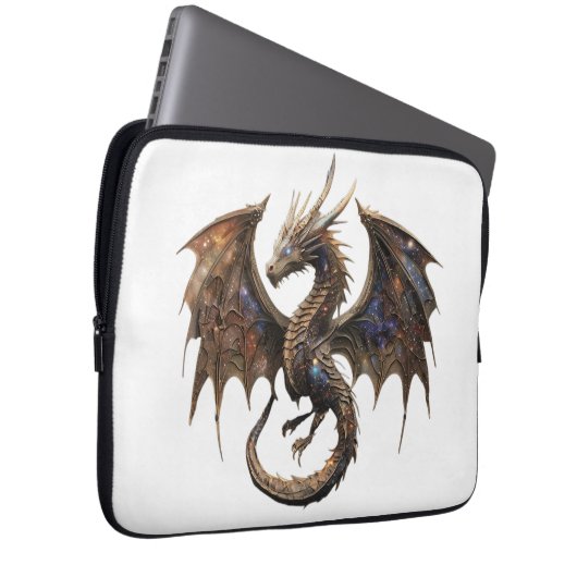 Dragon laptop sleeve (Voorkant Rechts)