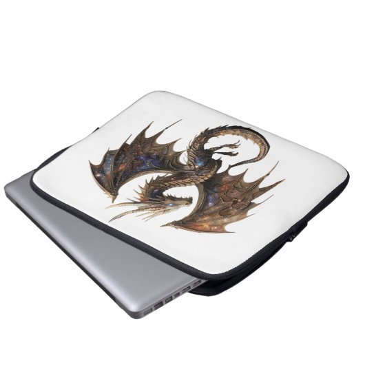 Dragon laptop sleeve (Voorkant onderkant)