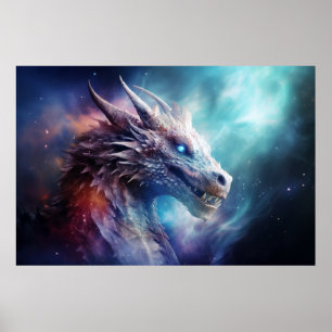Dragon Legendary Creature Fantastische World Wall  Poster