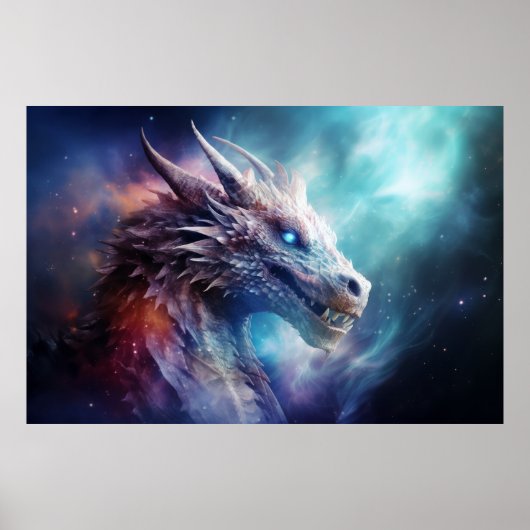 Dragon Legendary Creature Fantastische World Wall  Poster (Voorkant)