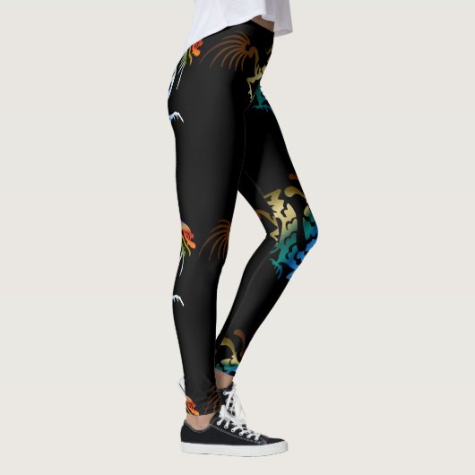 Dragon Leggings vrouwen (Rechts)