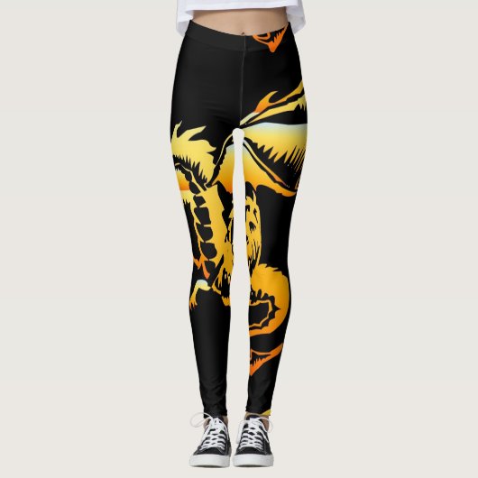 Dragon Leggings vrouwen (Voorkant)