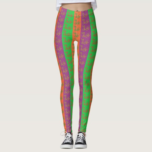 Dragon Leggings vrouwen (Voorkant)