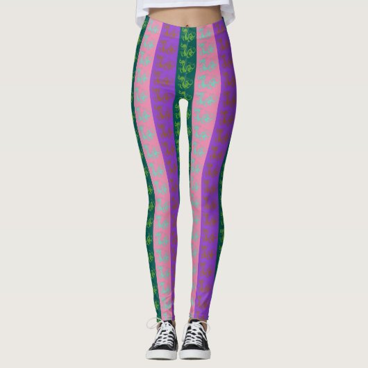 Dragon Leggings vrouwen (Voorkant)
