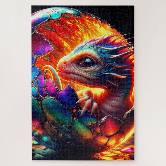 Dragon Legpuzzel (Verticaal)