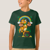 Dragon Leprechaun St Patricks Day Irish T-shirt (Voorkant)