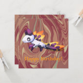 Dragon let’s Party Kaart (Voorkant / Achterkant in situ)