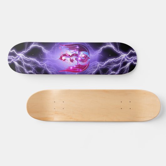 Dragon Lightning Persoonlijk Skateboard (Horizontaal)