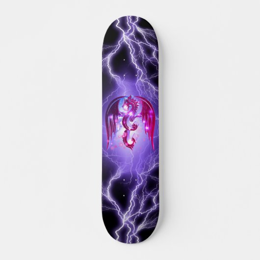 Dragon Lightning Persoonlijk Skateboard (Voorkant)