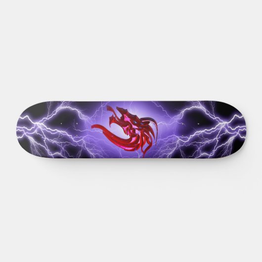 Dragon Lightning Persoonlijk Skateboard (Horizontaal)