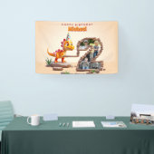 Dragon Little Dino | 2e verjaardag grote aantal fo Spandoek (Beurs)