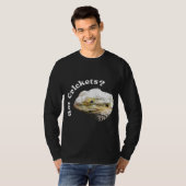 Dragon Lizard heeft crickets Reptile Pagona T-shirt (Voorkant volledig)