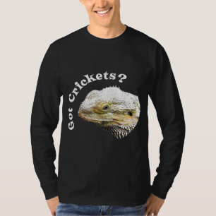 Dragon Lizard heeft crickets Reptile Pagona T-shirt