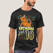 Dragon Lizard Kinder 10e verjaardag 10 jaar T-shirt (Voorkant)