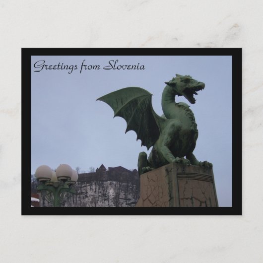 dragon ljubljana briefkaart (Voorkant)