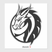 Dragon Logo Vinyl Sticker (Vel)