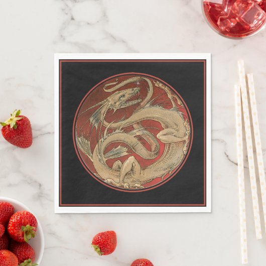 Dragon Lore - Art Nouveau Servet (Insitu)