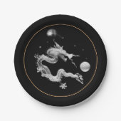 Dragon Lore & Birth of Crystal Dragon / Party Pape Papieren Bordje (Voorkant)