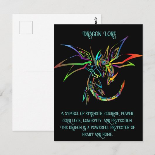 Dragon Lore Briefkaart (Voorkant / Achterkant)