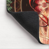 Dragon Love Heart Connection Mousepad Muismat (Hoek)