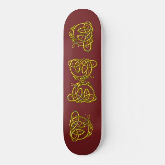 DRAGON LOVE PERSOONLIJK SKATEBOARD (Voorkant)