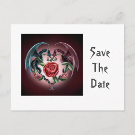 Dragon Love Save the Date Aankondigingskaart
