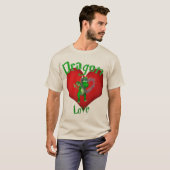 Dragon Love T-shirt (Voorkant volledig)