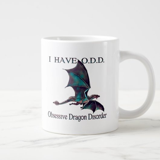 Dragon Lovers Mug Jumbo 20oz Grote Koffiekop (Rechts)