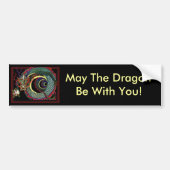Dragon Luck Mall Bumpersticker (Voorkant)