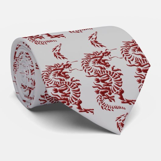 Dragon Luck Mall Stropdas (Opgerold)