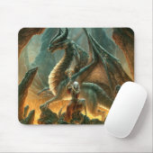 Dragon Mage Mousepad Muismat (Met muis)