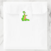 Dragon Magic 44 Ronde Sticker (Tas)