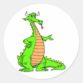 Dragon Magic 44 Ronde Sticker