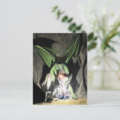 Dragon Magic Briefkaart (Staand voorkant)