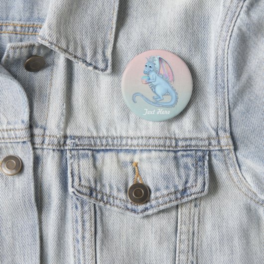 Dragon Magic Ronde Button 5,7 Cm (In situ)