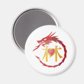 Dragon Magneet (Voorkant / Achterkant)