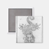 Dragon Magneet (Voorkant / Achterkant)
