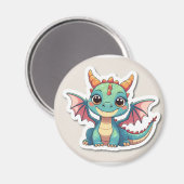 Dragon magnet (Voorkant / Achterkant)