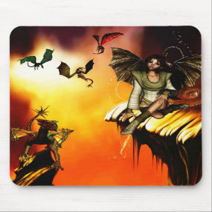 Dragon Maiden Mousepad Muismat