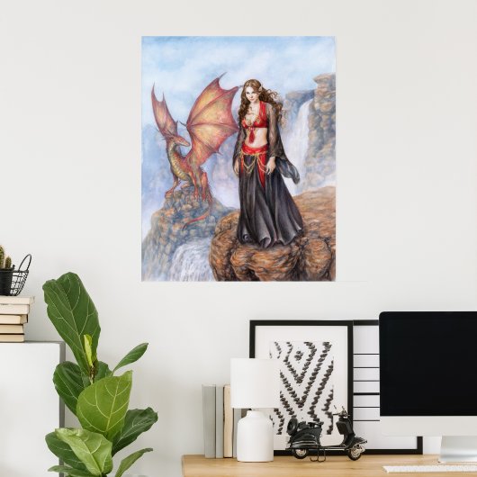 Dragon Maiden Poster (Thuiskantoor)