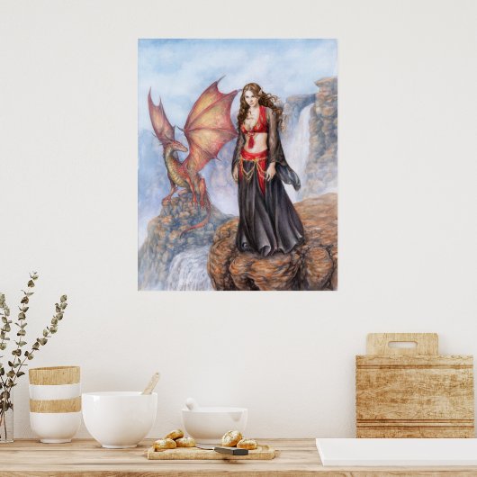 Dragon Maiden Poster (Keuken)