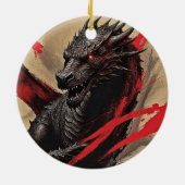 Dragon Majesty - Exclusief Keramisch Ornament (Achterkant)