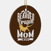 Dragon Mam Beard Lizard Keramisch Ornament (Rechts)