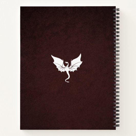 Dragon mama notitieboek (Achterkant)