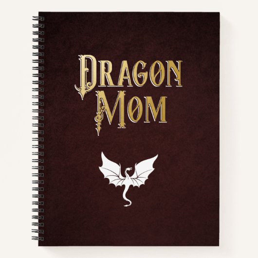 Dragon mama notitieboek (Voorkant)