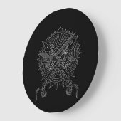 Dragon Mandala Tattoo Design Grote Klok (Hoek)